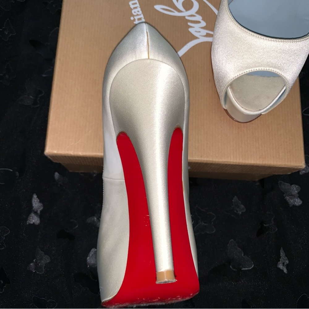 Christian Louboutin wedding Hyper Prive Satin - Picture 11 of 16
